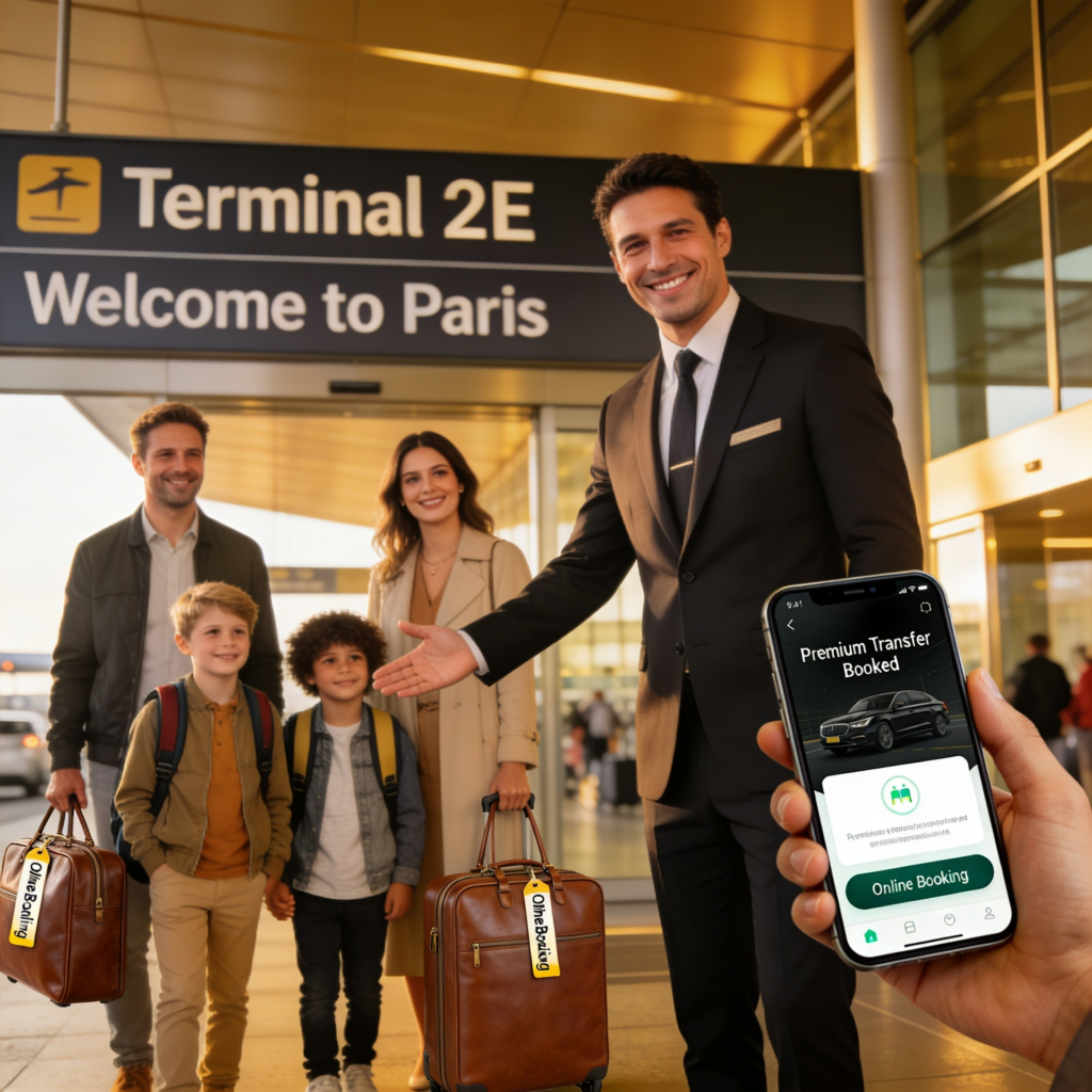 Private Transfer Beauvais Airport with Beauvais Airport Shuttle and taxi from Beauvais Airport to Paris Disneyland